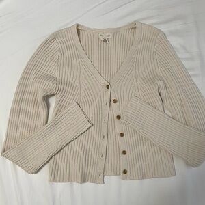 Happily Grey Beige Cardigan